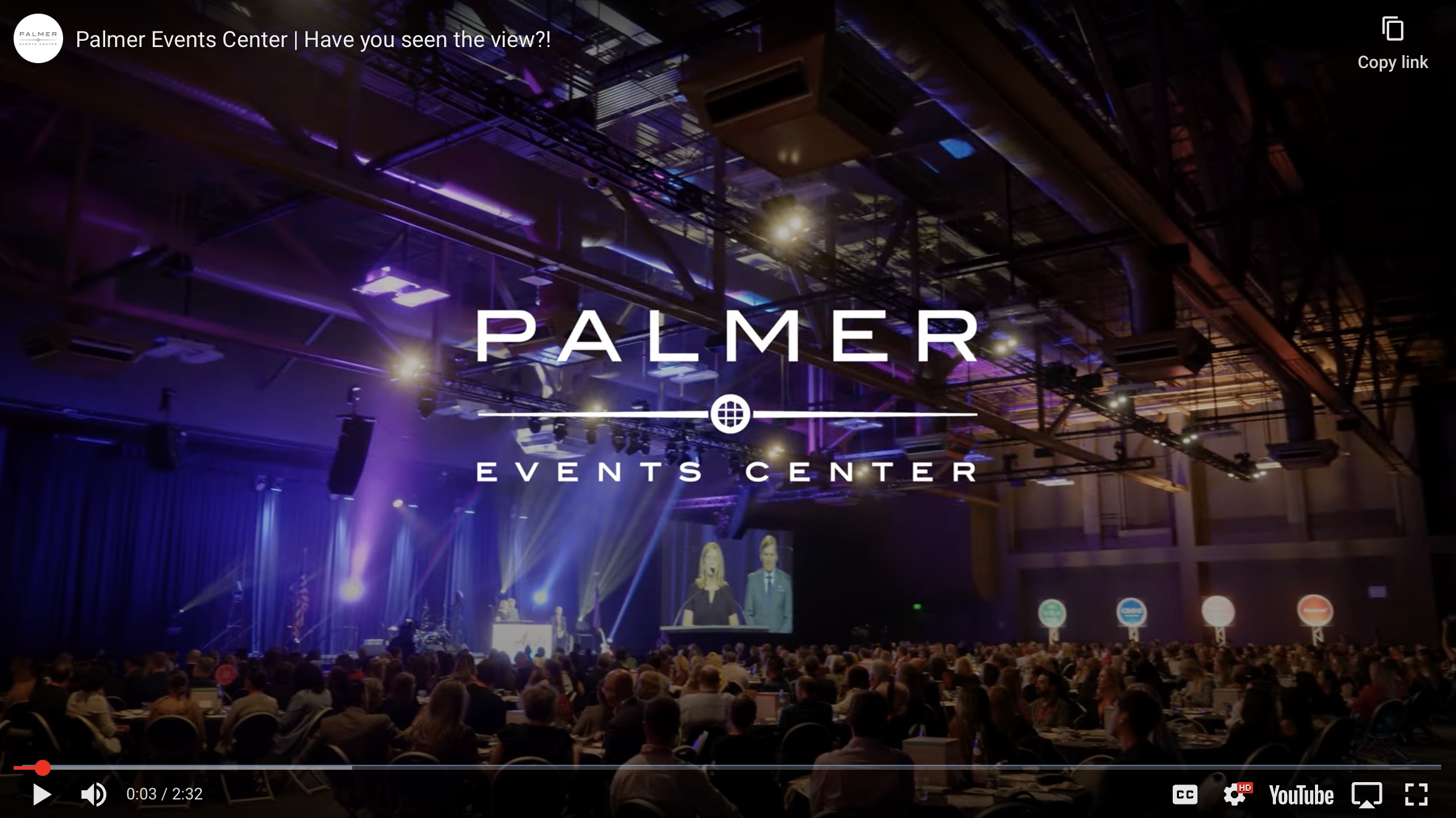 Palmer Events Center Virtual Tour Palmer Events Center Virtual Tour